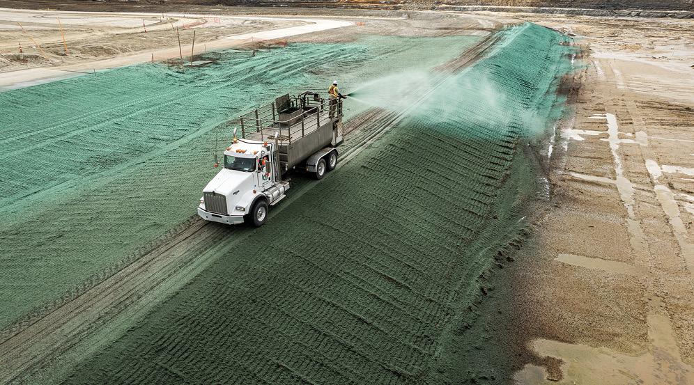 Hydroseeding